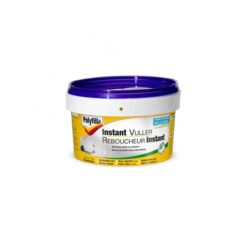 Reboucheur Instant blanc 0,5 kg POLYFILLA