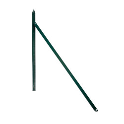 Piquet T Plastifié Vert 100cm – Clôture Robuste | GIARDINO
