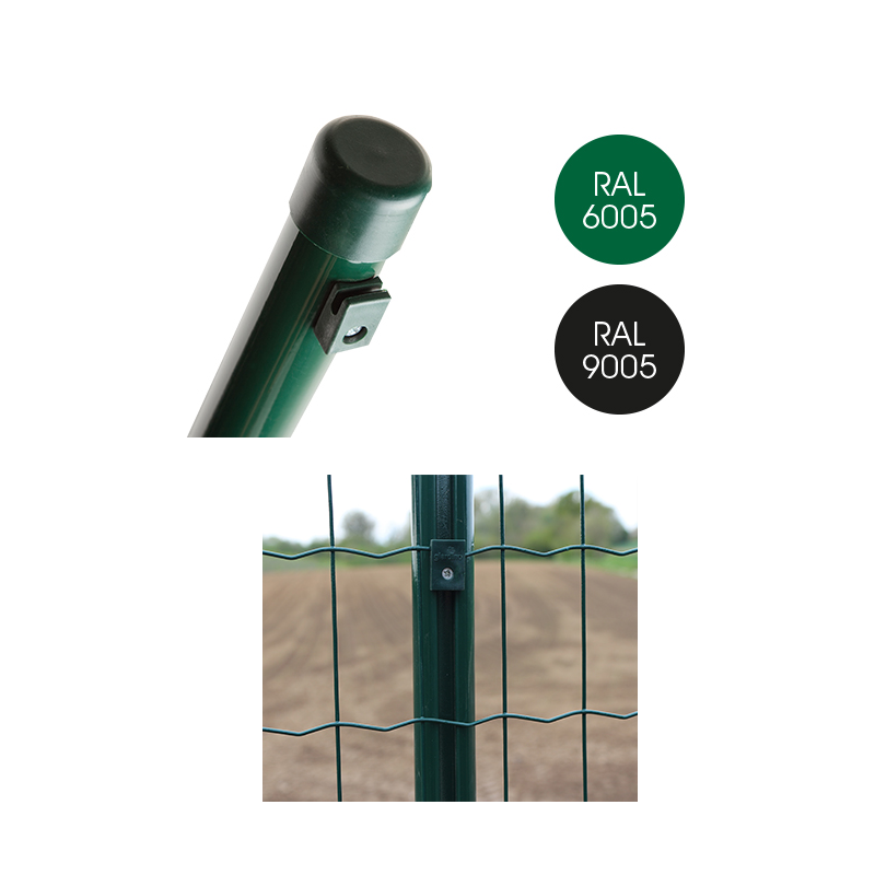 Poteau de clôture GIARDINO – 3 guides-fils noirs | GIARDINO Poteau de clôture GIARDINO – 3 guides-fils noirs | GIARDINO