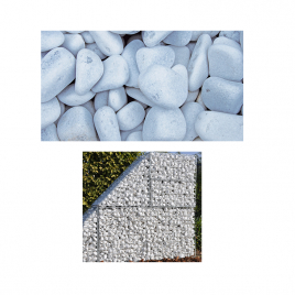 Mini bag de pierre pour gabion Alpi blanche 5 - 10 cm 0,13 m³ GIARDINO