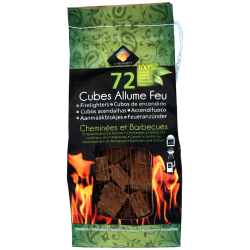 Cubes allume-feu 100% naturel