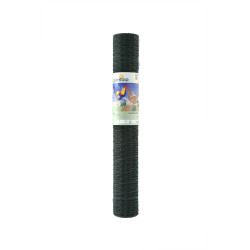 Grillage à triple torsion plastifié vert Ø 13 mm 0,5 x 5 m GIARDINO