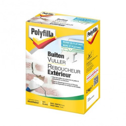 Reboucheur Extérieur blanc 2 kg POLYFILLA