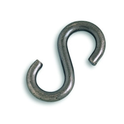 Crochet S Acier Bronzé 3mm – Lot de 4 pièces | CHAPUIS