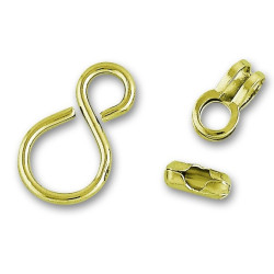 Set d'accessoires chaîne boule laiton poli 15 pièces | CHAPUIS

