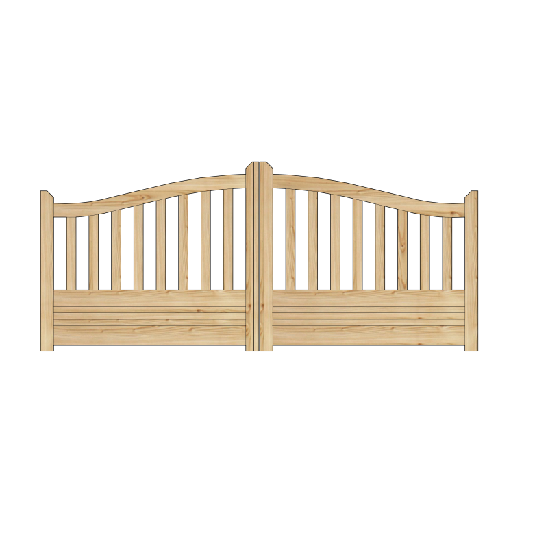 Portail Gand 350x130cm SOLID - Portail et Portillon | SOLID Portail Gand 350x130cm SOLID - Portail et Portillon | SOLID