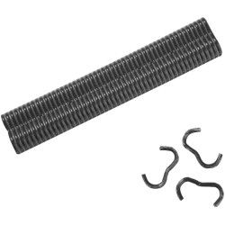 Crampon Omega Noir Ø 20mm – Fixation Robuste | GIARDINO