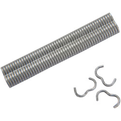 Crampon Omega galvanisé Ø 16 mm – Fixation Robuste | GIARDINO