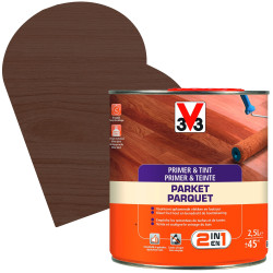 Primer & Teinte Parquet gris patine 2,5 L V33