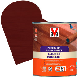 Primer & Teinte Parquet Teck V33 – Rénovez Facilement | V33