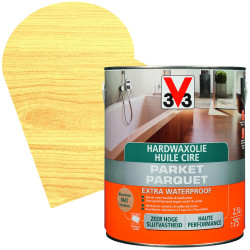 Huile cire Parquet Extra Waterproof incolore mat 2,5 L V33