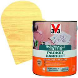 Huile Cire Parquet V33 Incolore Mat – Protection Durable | V33
