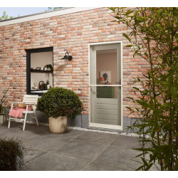 Porte moustiquaire Standard blanc 212 x 92 cm CANDO
