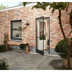 Porte moustiquaire Comfort anthracite 235 x 100 cm CANDO