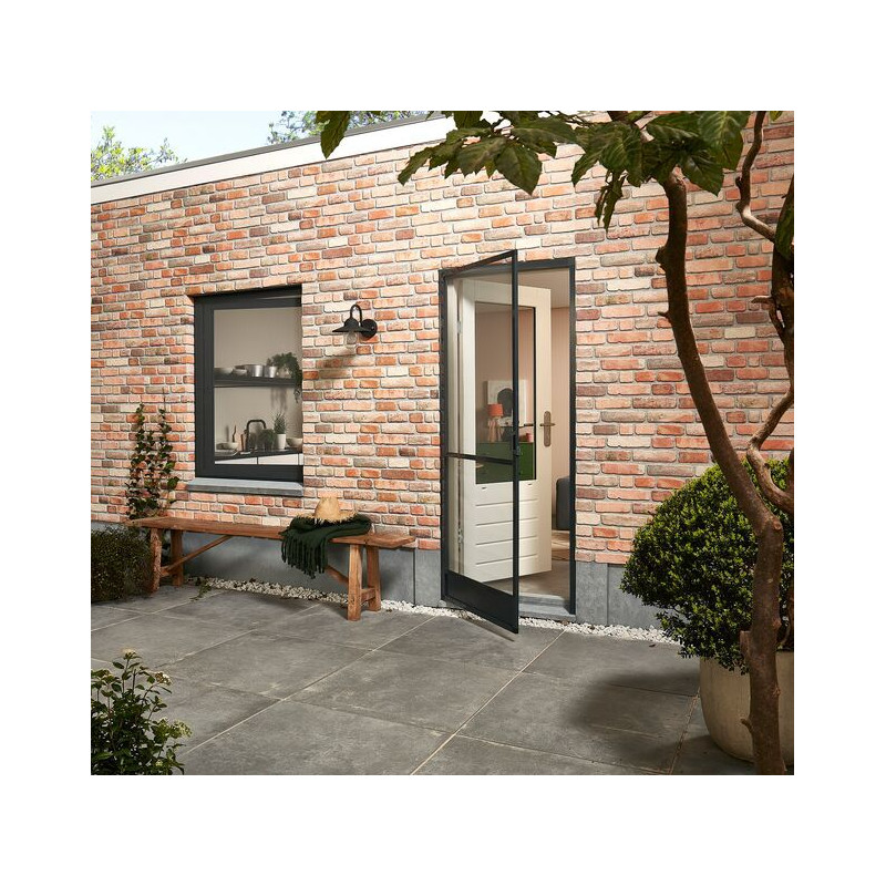 Porte moustiquaire Comfort anthracite 235 x 100 cm CANDO