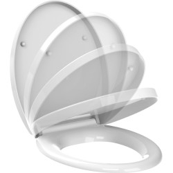 Abattant WC Ekla Blanc – Confort & Style | ALLIBERT
