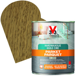 Huile Cire Parquet V33 Chêne Moyen Mat – Protection & Beauté | V33
