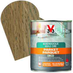 Huile Cire Parquet Chêne Fumé Mat – Protection & Beauté | V33