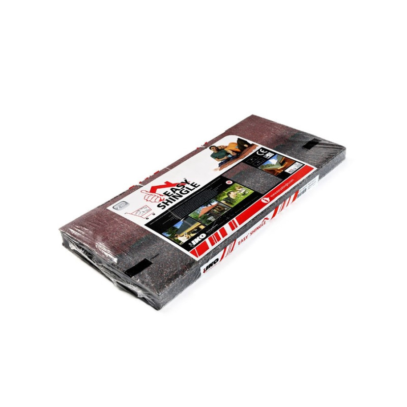 Toiture Bardeau Facile Rouge 2m² – Couverture Facile | IKO