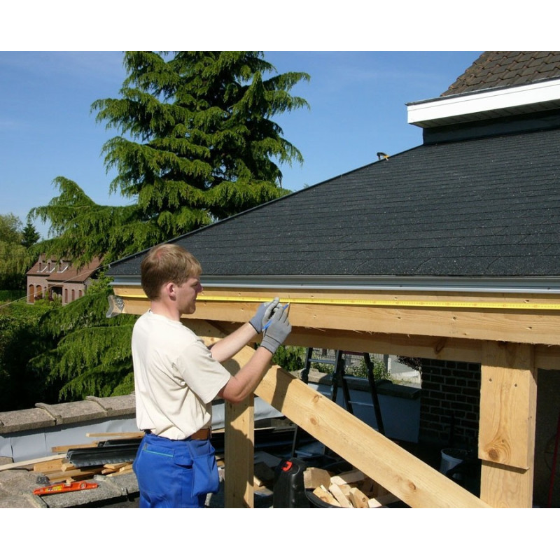Toiture Easy Shingle Noire 2m² – Installation Facile | IKO