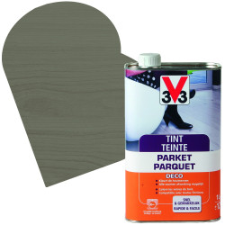 Teinte Parquet Gris Fumé Mat V33 – Rénovez Facilement | V33