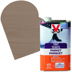 Teinte Parquet Gris Léger Mat 1L V33 – Rénovez Facilement | V33