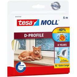 Joint D-Profile TESA – Calfeutrage Blanc 9mm | TESA

