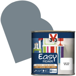 Peinture Easy Fashion bleu orage 0,5 L V33