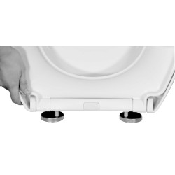 Abattant WC Ekla Blanc – Confort & Style | ALLIBERT