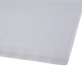 Plaque Sunlite en polycarbonate blanche 16 mm 1,05 x 3 m