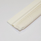Bas de porte rigide adhésif avec textile blanc 100 cm CONFORTEX