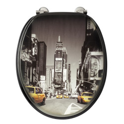 Abattant WC MDF ALLIBERT New York Décor