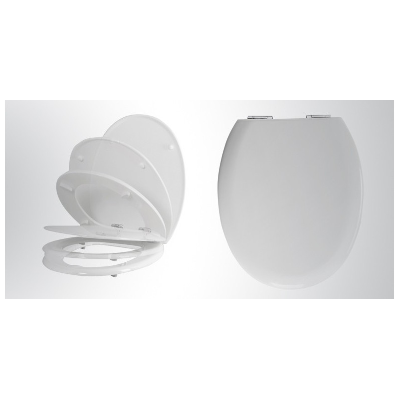 Abattant WC Sunshine Blanc – Confort & Style | ALLIBERT Abattant WC Sunshine Blanc – Confort & Style | ALLIBERT