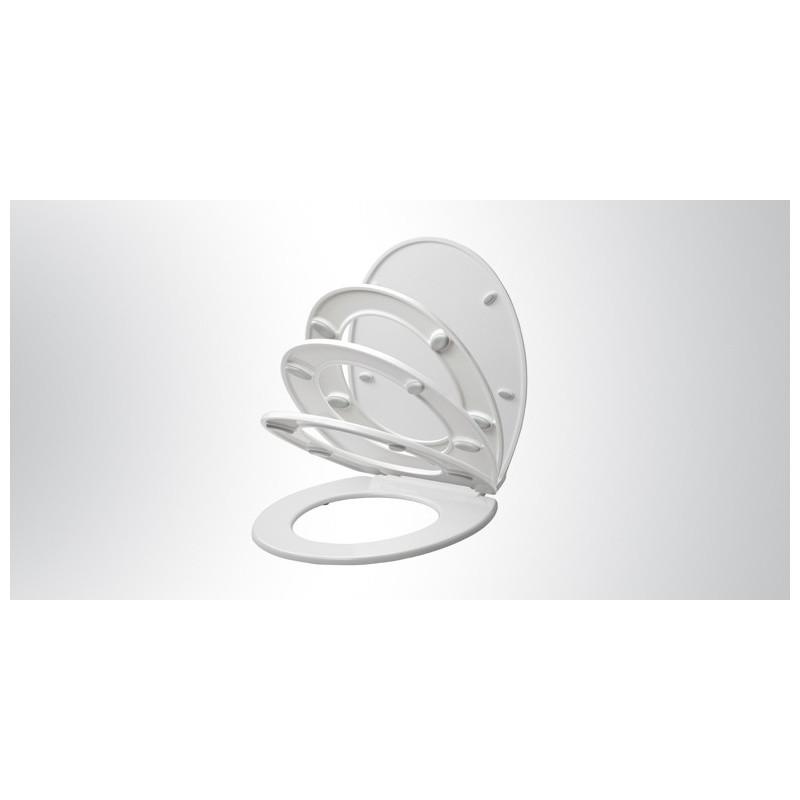 Abattant WC System Allibert Blanc – Confort & Durabilité
 Abattant WC System Allibert Blanc – Confort & Durabilité