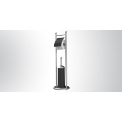 Valet de toilette Rondy noir – Organisez votre salle de bain | ALLIBERT