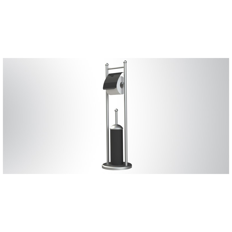 Valet de toilette Rondy noir – Organisez votre salle de bain | ALLIBERT