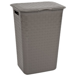 Coffre à linge Nuance brun 48 L – Rangement élégant

