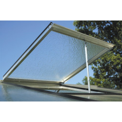Lucarne supplémentaire pour serre