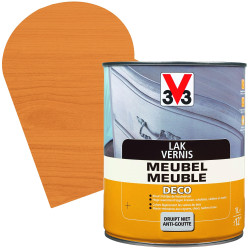 Vernis Meuble Chêne Satiné 1L V33 – Rénovez Vos Meubles | V33