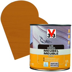 Vernis Meuble Chêne Rustique Satiné – Déco Facile | V33

