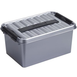 Boîte de rangement avec couvercle à clips Box Q-line SUNWARE
