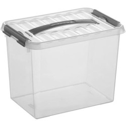 Boîte de rangement avec couvercle à clips Box Q-line SUNWARE