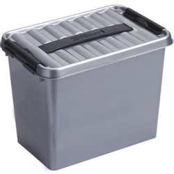 Boîte de rangement avec couvercle à clips Box Q-line SUNWARE