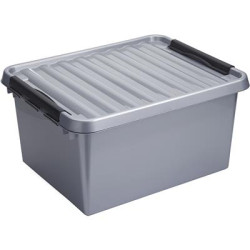 Boîte de rangement avec couvercle à clips Box Q-line SUNWARE