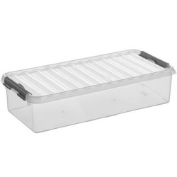 Boîte de rangement avec couvercle à clips Box Q-line SUNWARE