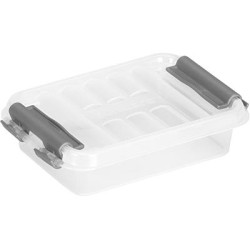 Boîte de rangement avec couvercle à clips Box Q-line SUNWARE