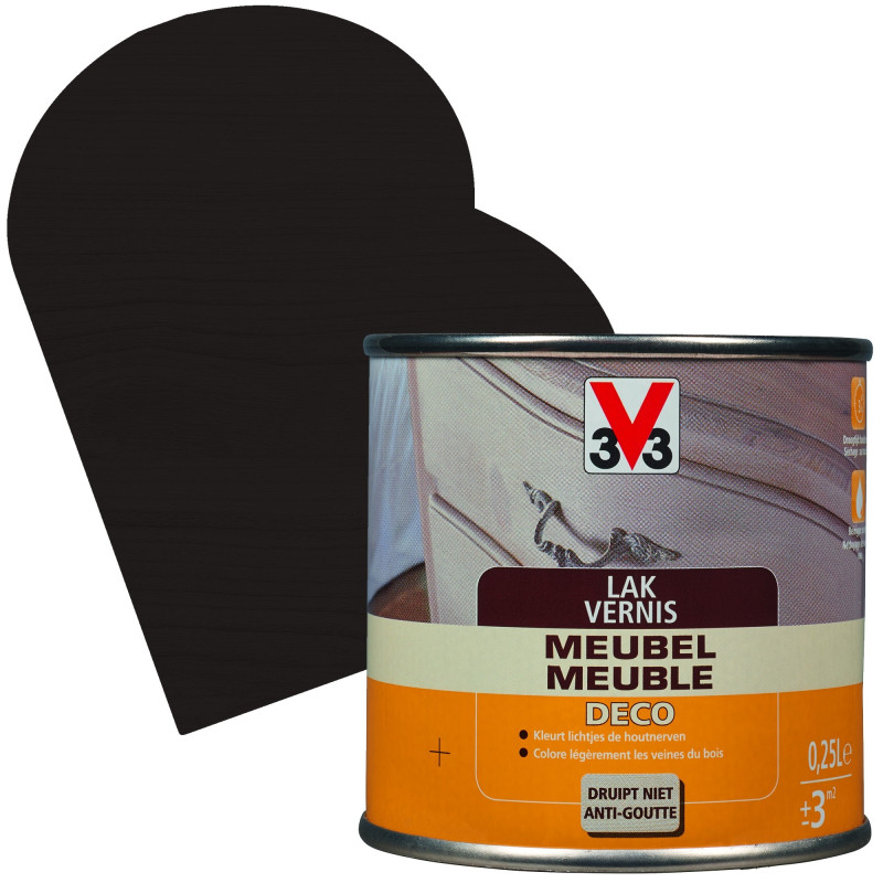 Vernis Meuble Deco wenge satiné 0,25 L V33