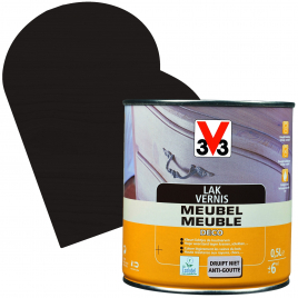 Vernis Meuble Deco wenge mat 0,5 L V33