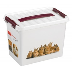 Box de rangement Q-line Pet Décor 9L – Organisez vos affaires | SUNWARE