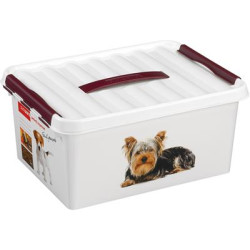 Box de rangement Q-line Pet Décor 15L – Organisez avec style | SUNWARE